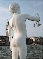 Charles Ray Boy with frog Venice